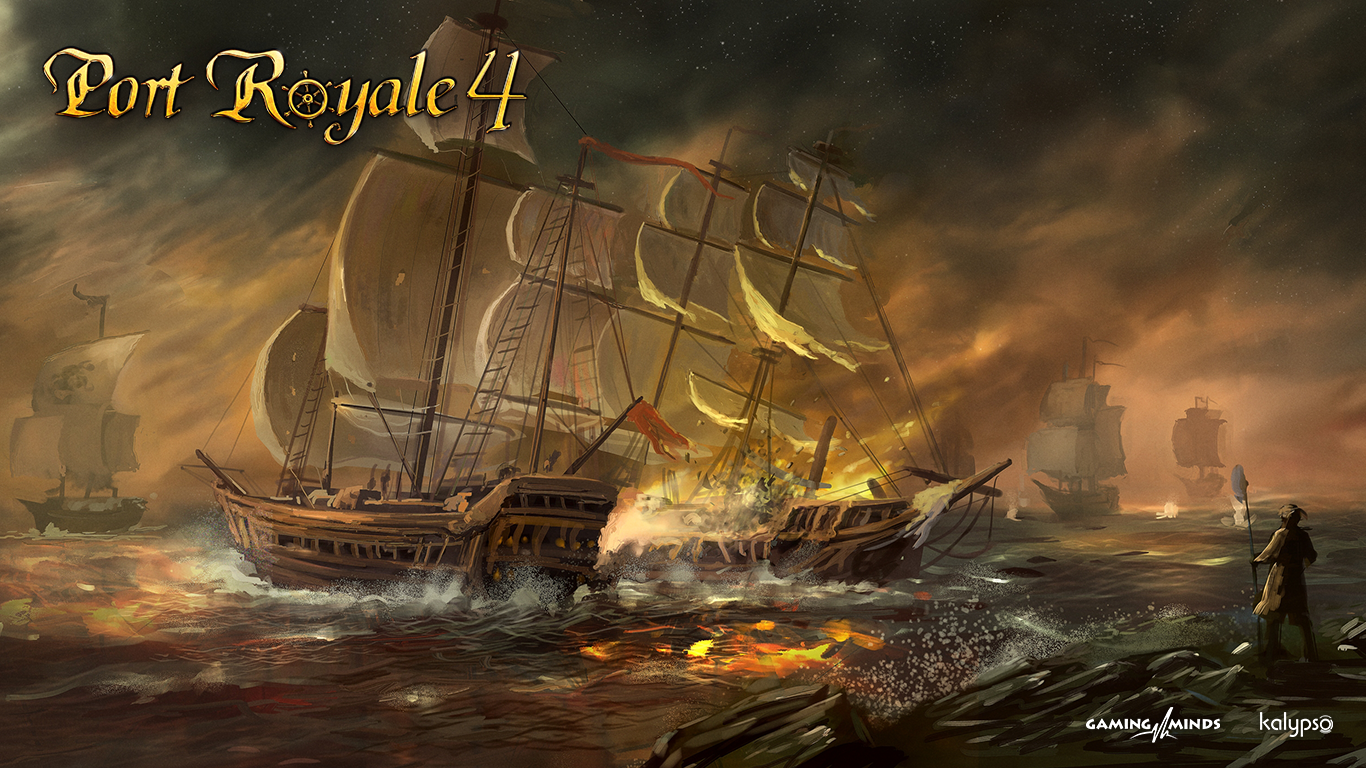《海商王4》过场CG图释出 加入17世纪海上霸权之争