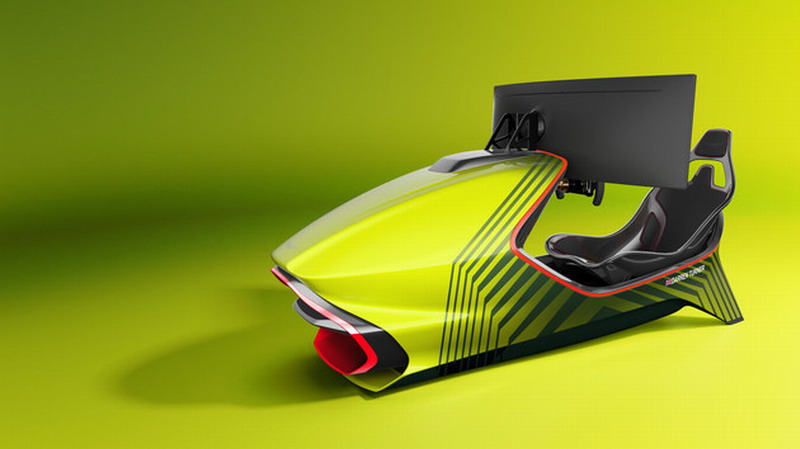阿斯顿马丁推出真实视角的赛车模拟器 售价超50万