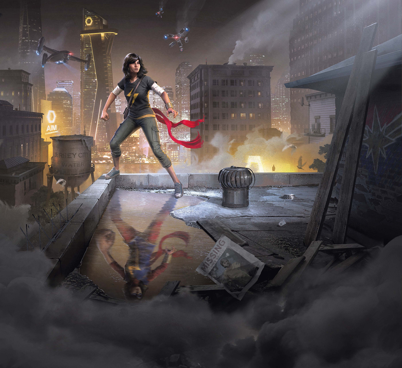《漫威复仇者联盟》概念原画赏析 游戏分镜稿公开
