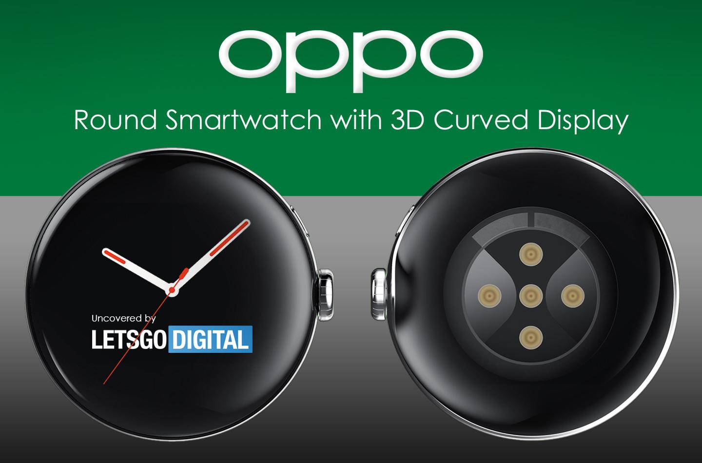 圆形、方形我都要，OPPO智能手表外观设计曝光