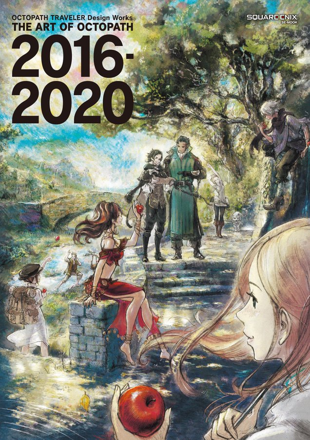 《歧路旅人》系列首本官方美术设定集2021年1月28日发售