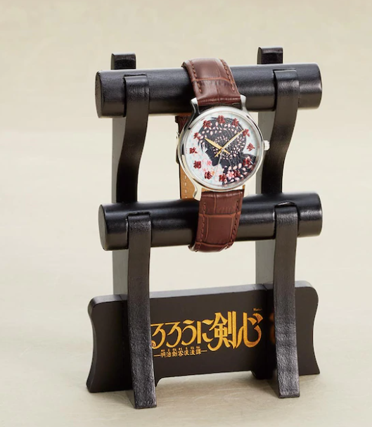 《浪客剑心》25周年纪念限量腕表公开 和风设计精致酷炫