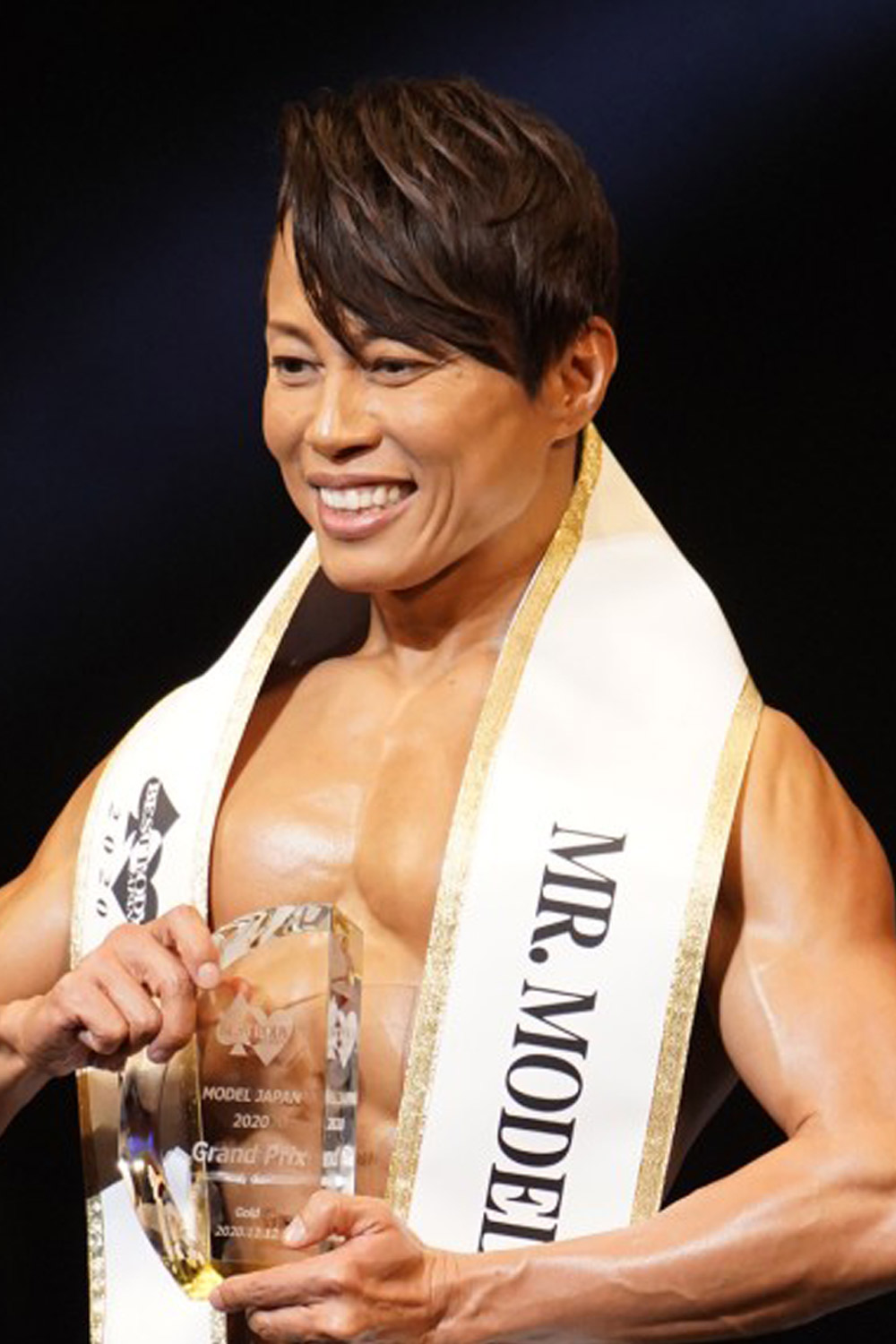 ORICON NEWS发布 “西川贵教” 获得健美大赛冠军 照片插图