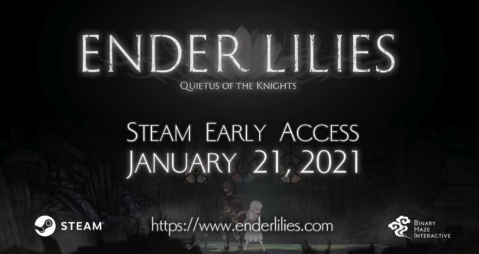 幻想风银河城ARPG《ENDER LILIES》新预告公布，明年1月21日登录STEAM插图4