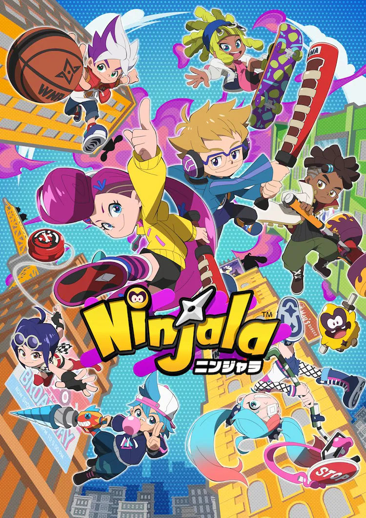 NS游戏《泡泡糖忍战》宣布动画化，22年1月开播插图