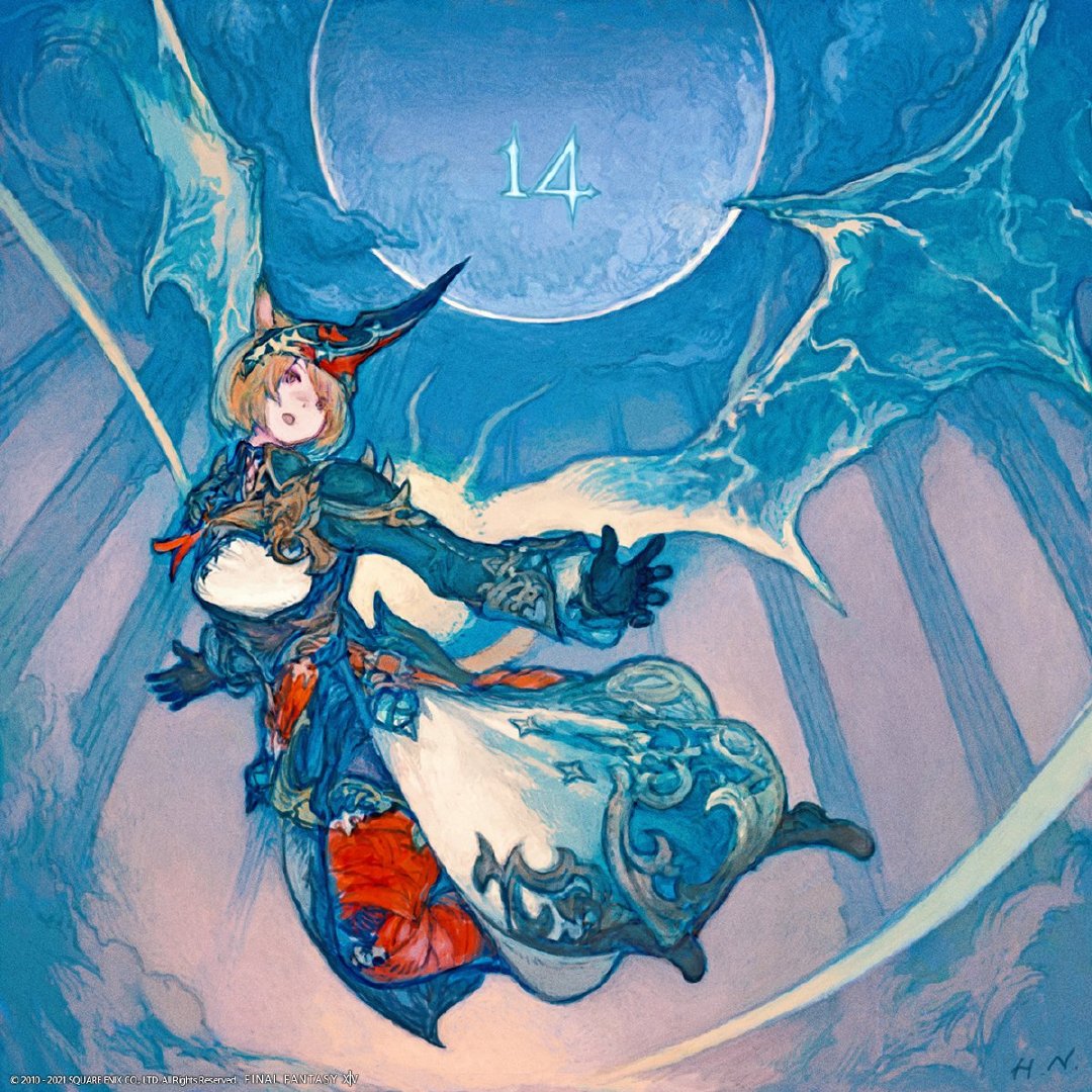 《最终幻想14：晓月之终焉》上线倒计时官方插画插图5